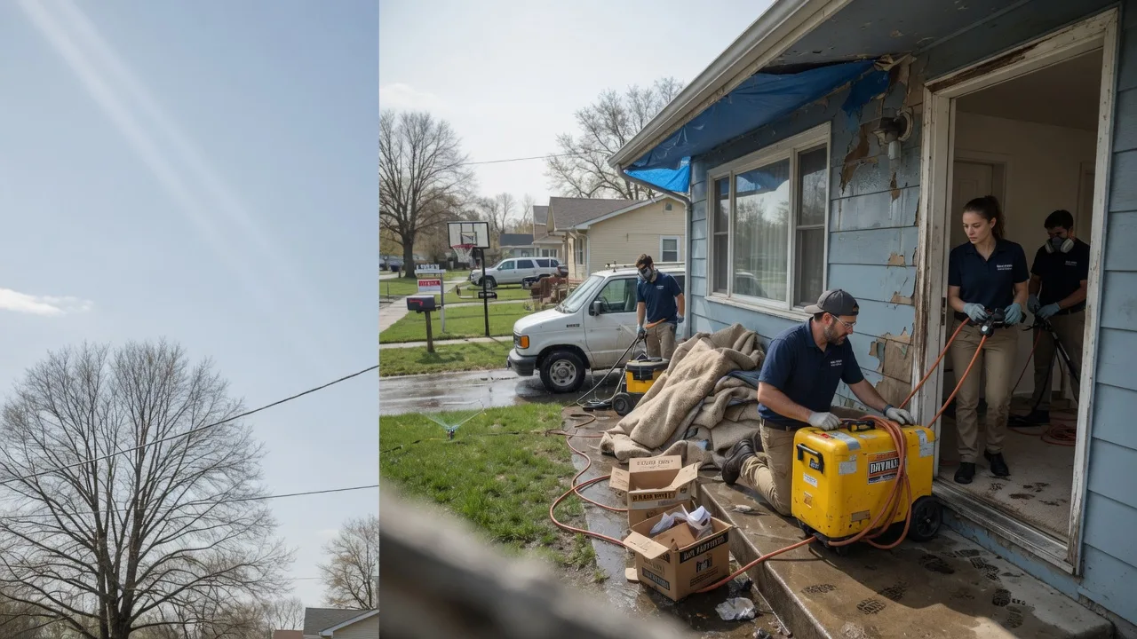 Basement Flood Cleanup in Anchor, IL near me